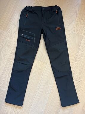 Outdoor sport fleece lined technical pants women’s size S